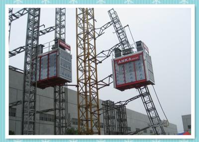 China Arrendamento industrial do elevador da construção da grua da cremalheira & do pinhão da plataforma à venda