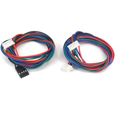 China 2m ABS 4Pin 3D Printer Accessories 6 Pin Stepper Motor Extension Cable for sale