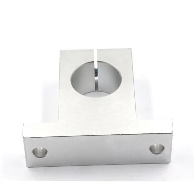 China Steel Vertical Support Seat 3D Printer Bearings Optical Axis Sk8 Seat Sk20-22 Sk60 for sale