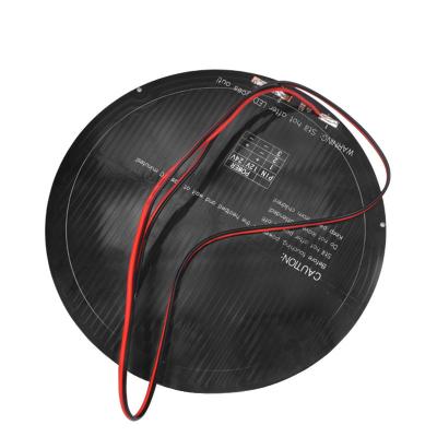 China MK3 Aluminum Substrate 3D Printer Heatbed 240mm Round With Welding Wire for sale