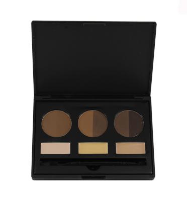 China Professional Smudge Proof Brow Powder For Black Eyebrows 9 Colors Long Lasting for sale