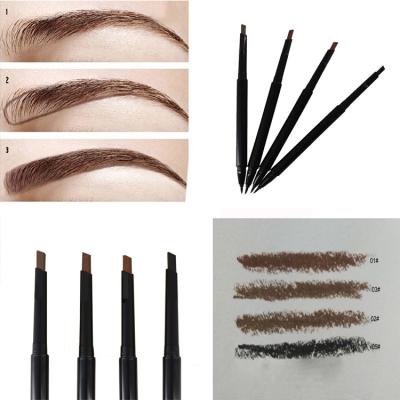 China Smudge Proof Automatic Eyebrow Pencil , Black Waterproof Eyebrow Liner for sale