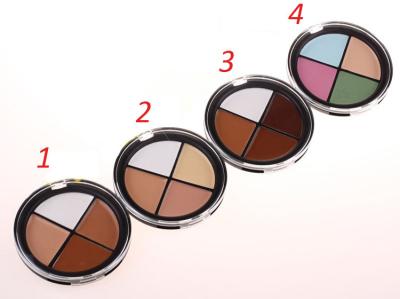 China Professional Makeup Long Lasting Waterproof Mix Color 4 Color Foundation Platte Face Makeup Concealer for sale
