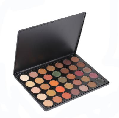 China Wholesale Eye Makeup Eyeshadow , 35 Color Nature Glow Eyeshadow Palette With High Pigment for sale