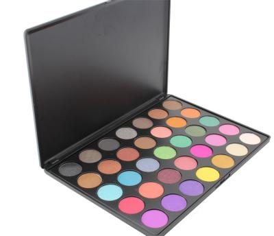China Eye Makeup Eyeshadow Shimmer Matte 35 Color Eyeshadow Palette With Nice Warm Colors for sale