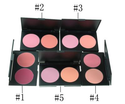 China Waterproof Face Makeup Blush Palette 5 Different Types For Travel for sale
