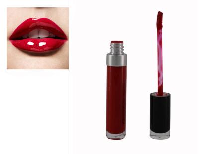 China Custom Lip Makeup Products 24 Hours Liquid Lip Gloss Red Color 8ml Volume for sale