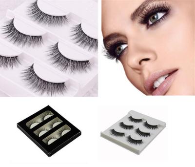 China Individual Eye Makeup Eyelashes Black Color Grade A Materials For Girls for sale