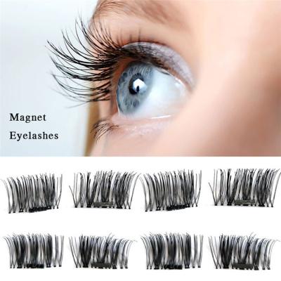 China Handmade Reusable Long False Eyelashes For Small Eyes Color Customized for sale