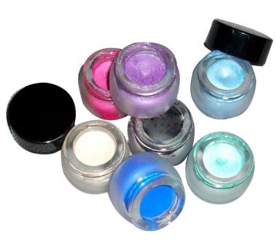 China Beauty Eye Makeup Eyeliner Gel Colorful Glass Bottle With Mineral Ingredients for sale