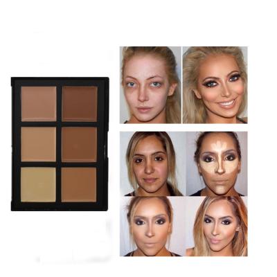 China Hot Style OEM 6 Color Waterproof Concealer With Transparent Cover for sale
