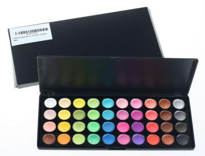 China Long Lasting High Pigment Professional Makeup 40 Colors Matte And Shimmer Eyeshadow for sale