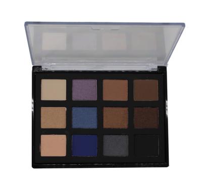 China Cool Toned Eyeshadow Palette Mineral Powder Eyeshadow Portable For Travel for sale