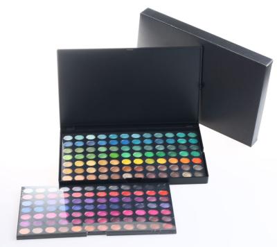China Matte And Shimmer Eyeshadow Palette Two Tiers With Mineral Material for sale