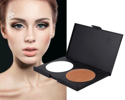 China 2 Colors Face Contouring Kit For Beginners Waterproof Liquid Contour Palette for sale