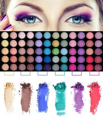 China Professional Eye Makeup Cosmetics 78 Color Eyeshadow Palette For Women for sale