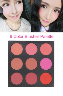China Cream Face Makeup Blush Palette Long Lasting Bright Pink Blush For Oily Skin for sale