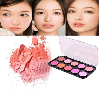 China High Pigment Beauty Matte Coral Blush Makeup For Face Shape , Three Years Life for sale