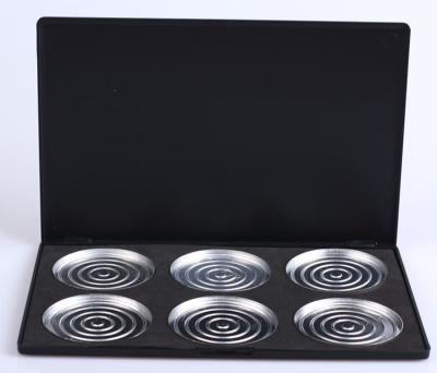 Chine Palette magnétique vide de fard à paupières d'ODM d'OEM avec la taille en aluminium de la casserole 15X10X1CM à vendre
