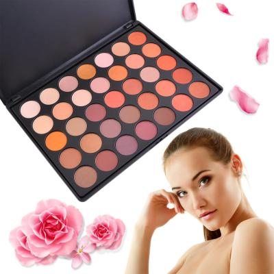 China Waterproof Eye Makeup Eyeshadow , Women Mineral Pink Eyeshadow Palette for sale