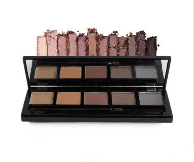 China High Pigment Matte Eyebrow Powder Palette 5 Naked Color For Female for sale