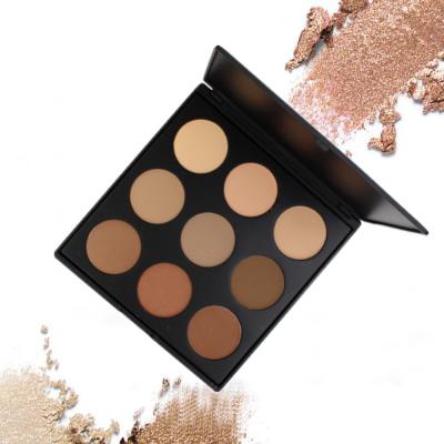 China 9 Color Correcting Makeup Concealer Palette Pressed Powder Contour Kit 250g Weight for sale