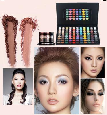 China Brand New 88 Warm Color Waterproof Eyeshadow Palette Private Label for sale