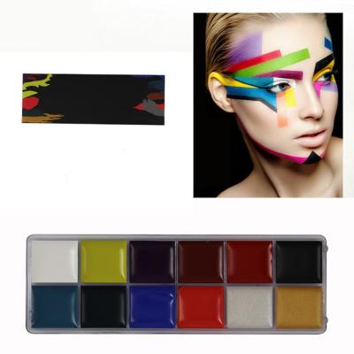 China G12 Beauty Makeup Accessories Long Lasting Grease Paint Makeup Palette For Face Body for sale