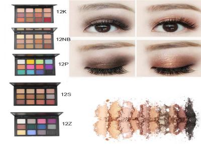 China Professional Eye Makeup Cosmetics Long Lasting Autumn Eyeshadow Palette for sale
