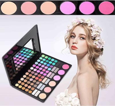China Muti Function Eye Makeup Cosmetics Rainbow Eyeshadow Palette For Makeup School for sale