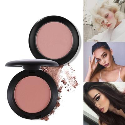 China Private Label Single Face Makeup Blush Palette Compact Fashion Fair Cosmetics for sale