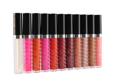 China Waterproof Glitter Liquid Highly Pigmented Lipstick 11 Color For Daily Makeup for sale