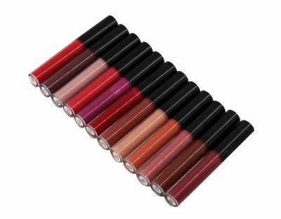 China Lustre líquido del labio del labio de maquillaje de los colores de gama alta de los productos 12 2 años de vida útil en venta