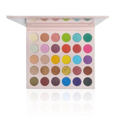 China OEM / ODM Mineral Makeup Eyeshadow Palette 30 Colors Shimmer Matte Makeup Products for sale
