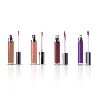 Chine Tube liquide de Lipgloss de lèvre des produits de maquillage 15 de couleurs de marque de distributeur durable de miroitement à vendre
