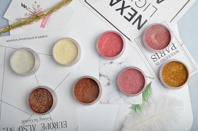 Chine Desserrez la poudre cosmétique de colorant de couleurs de la palette 8 de barre de mise en valeur de maquillage de miroitement à vendre