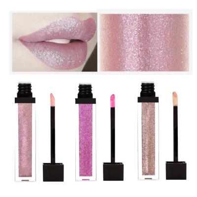 China No Labels Lip Makeup Products Waterproof Liquid Lipgloss Tubes For Daily Makeup for sale