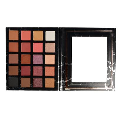 China 20 Colors Smoky Mineral Makeup Eyeshadow Palette Long Lasting Easy Coloring for sale