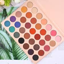 China Waterproof Eye Makeup Eyeshadow Customized Logo 35 Colors Fit For Beginners for sale