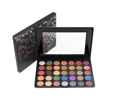 China Long Lasting Warm Color Eyeshadow Palette , Mineral Powder Eyeshadow Humilous Function for sale