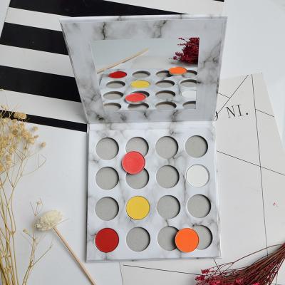 China Custom 16 Colors Mineral Powder Eyeshadow , Empty Eyeshadow Palette For Beginners for sale