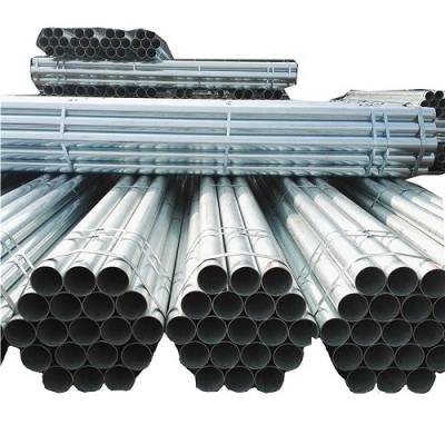 China DX51D Galvanized Steel Pipe Round Q195, Q235 ISO9001 Thick Wall Pipe for sale