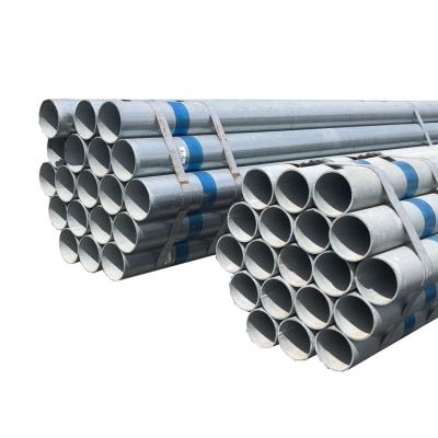 China Hot Dipped Galvanized Steel Pipe Non Oiled Pre Galvanized Steel Tube for sale