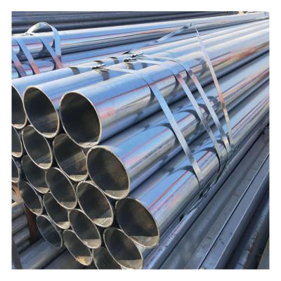 China Solar Energy System Hot Dipped Pre Galvanized GI Round Steel Tube Pipe for sale