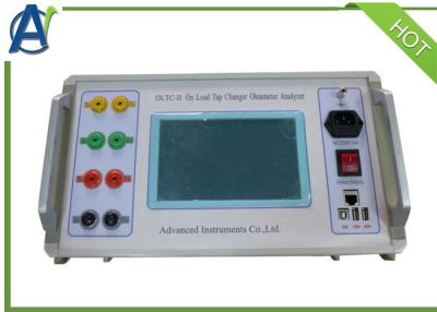China Instrumento eléctrico OLTC de la prueba del transformador en el cambiador de golpecito de la carga con el USB en venta