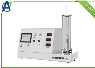 China TOI Fire Testing Equipment para el aparato de alta temperatura de la prueba del índice del oxígeno en venta
