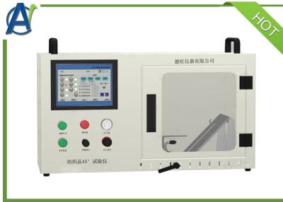 China NFPA 702 45 ° Flammability Test Equipment Of Wearing Apparel CA TB 117 for sale