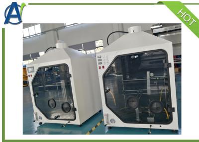 China Horizontal and Vertical Flame Test Chamber for Flammability of Plastic Materials for sale