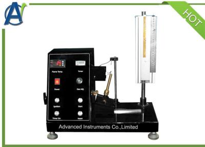 China ASTM D3014A Vertical Flammability Tester For Rigid Thermoset Cellular Plastics for sale
