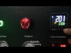 210kg Smoke Density Laboratory Test Equipment Touch Screen